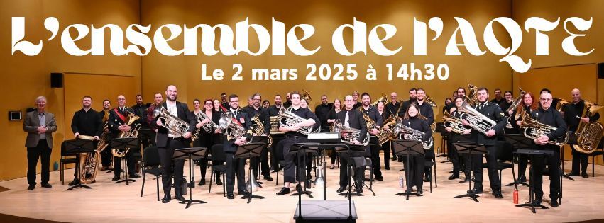 L'ensemble de tuba et euphonium de l'AQTE