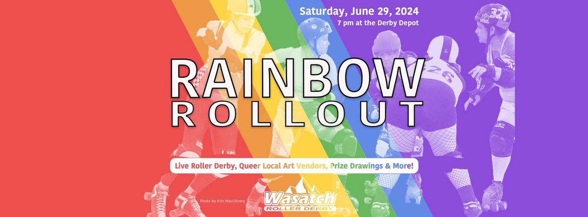 Rainbow Rollout: Wasatch Roller Derby Pride Bout
