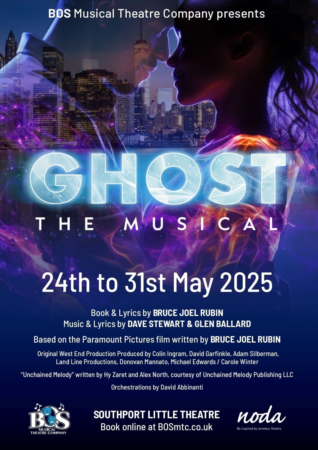 Ghost The Musical Auditions- Save the Date