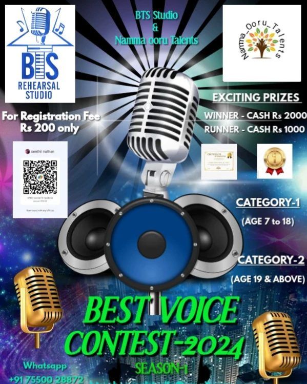 Best Voice Contest 2024 Season -1