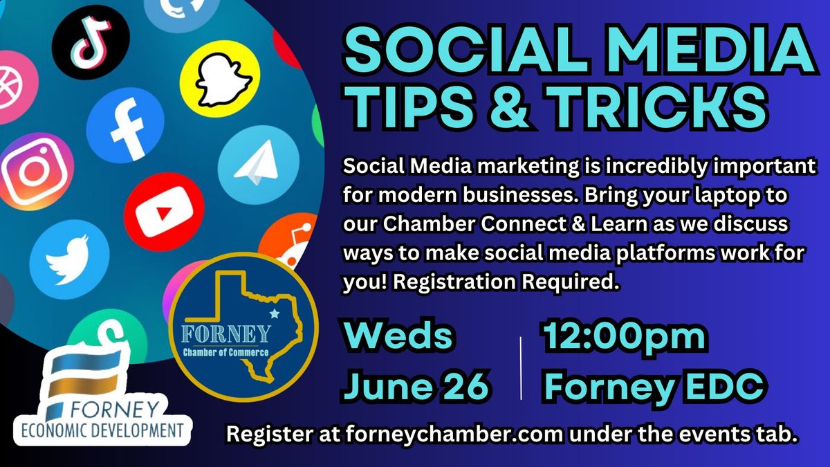 June Chamber Connect & Learn-Social Media Marketing