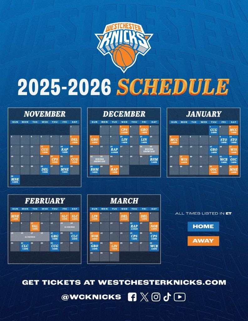 Westchester Knicks vs. Capital City Go-Go