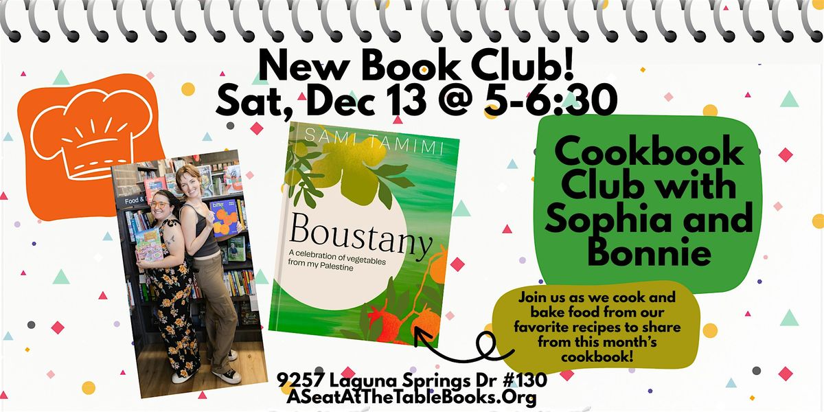 Cook the Book Club w\/ Sophia & Bonnie: Boustany
