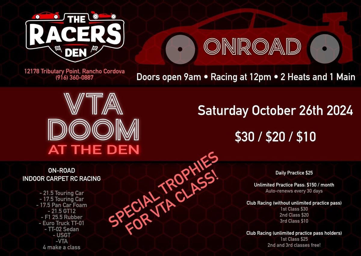 Doom at the Den Onroad Race  