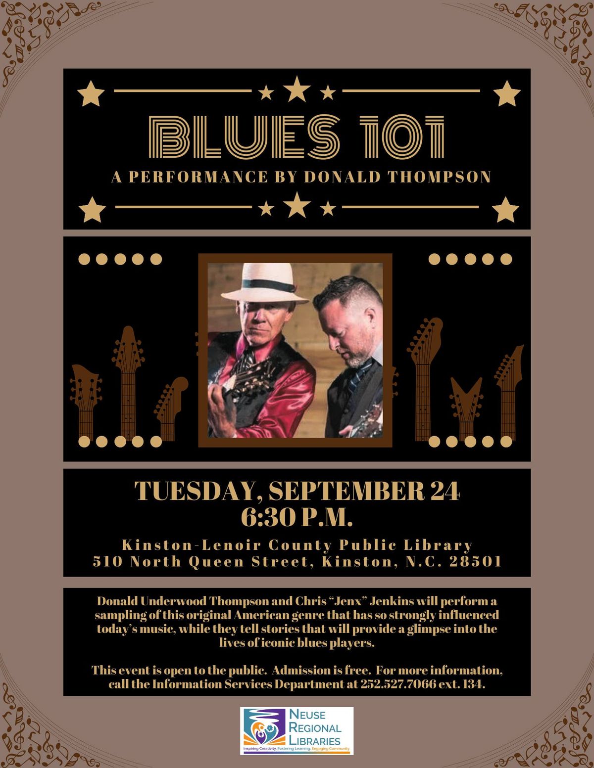 Blues 101: A Performance by Donald Thompson