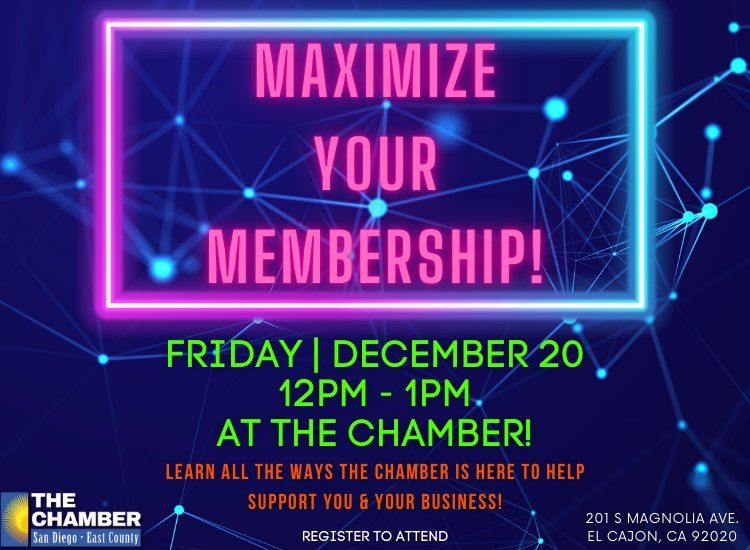 12\/20 Maximize Your Membership