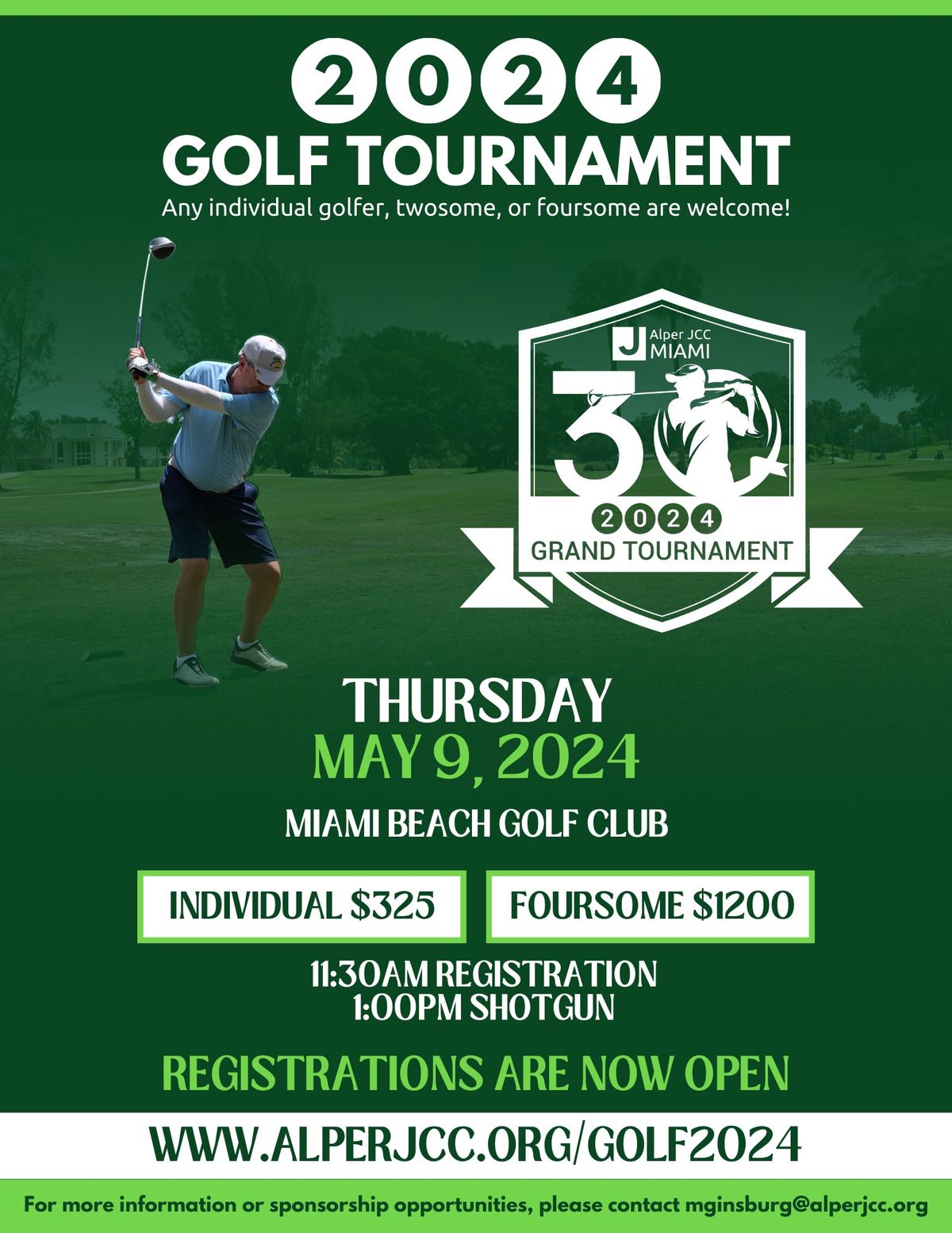 30th Annual Grand Golf Tournament