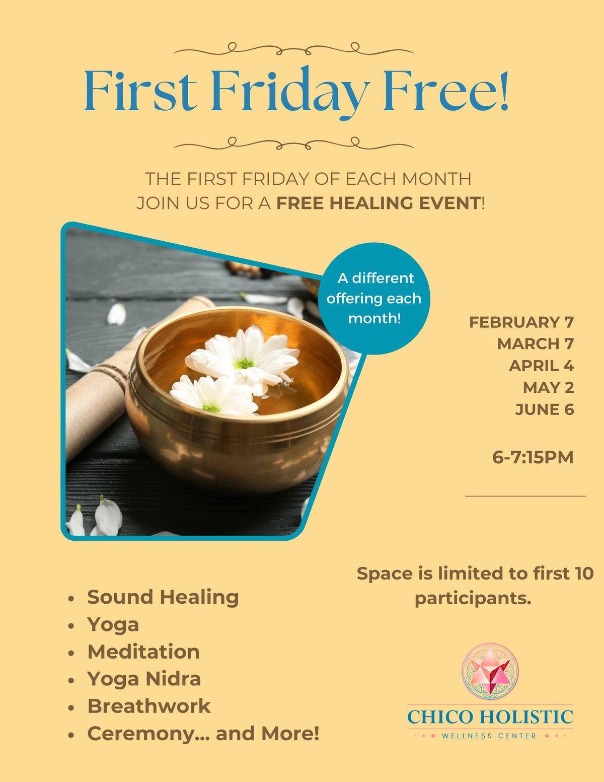 First Friday Free!