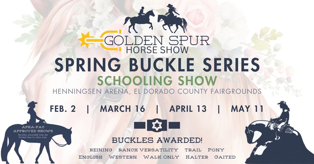 Spring Buckle Series - Golden Spur Horse Show