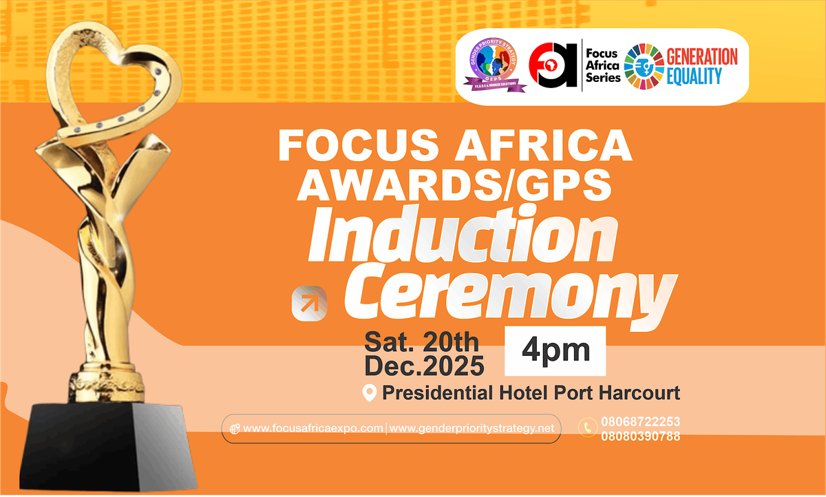 Focus Africa Awards and dinner 2025