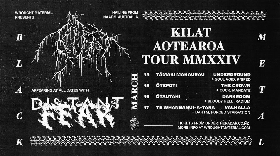 Kilat (Aus) + Distant Fear \/ Aotearoa Tour \/ Auckland (ALL AGES)