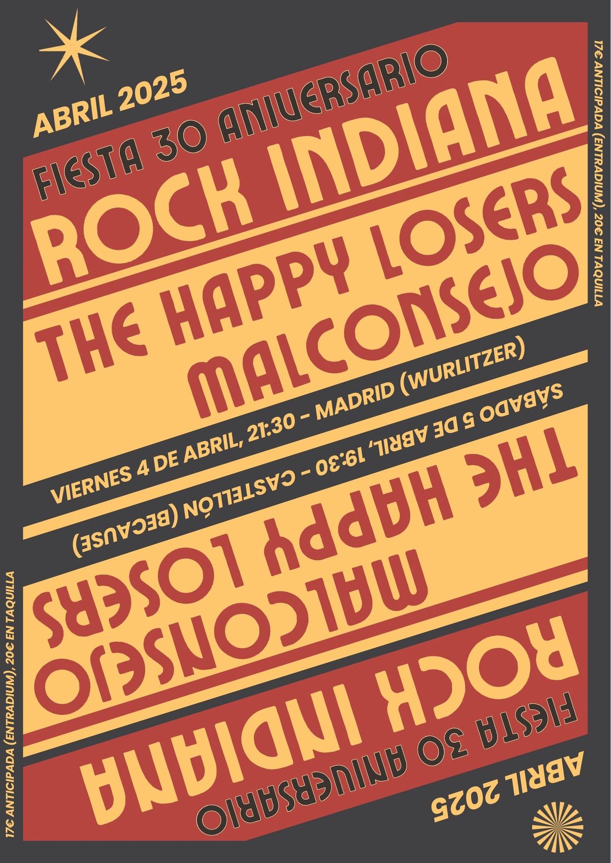 Happy Losers + Malconsejo en Madrid