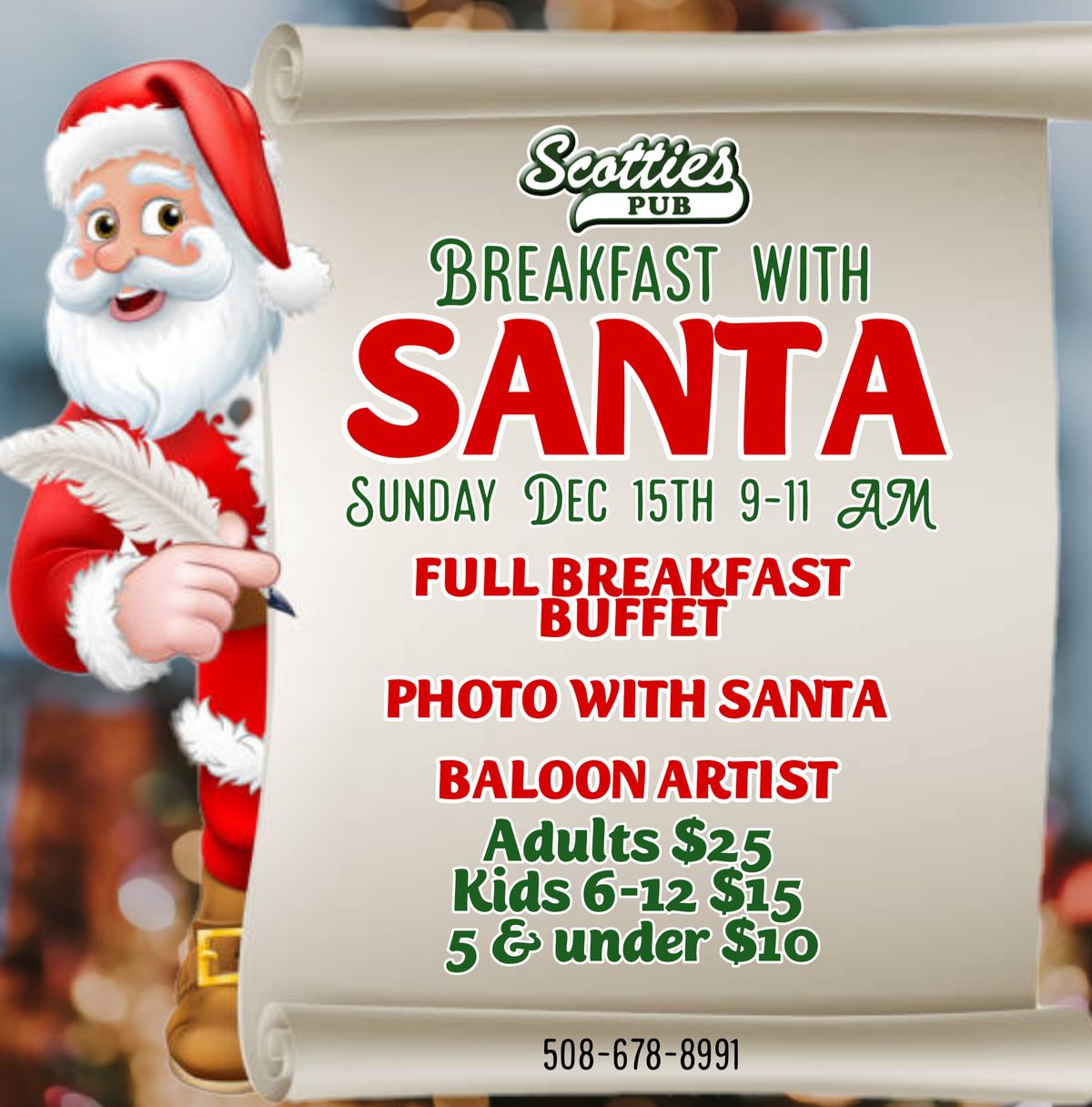 Breakfast with Santa ? 