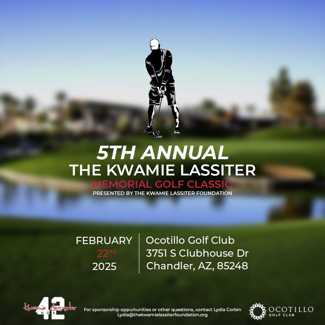 5th Annual Kwamie Lassiter Memorial Golf Classic