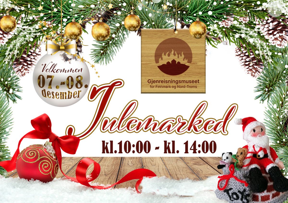 Julemarked 07.- 08.desember p\u00e5 Gjenreisningsmuseet