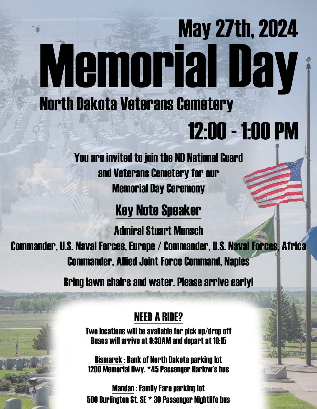 Memorial Day 2024 Event