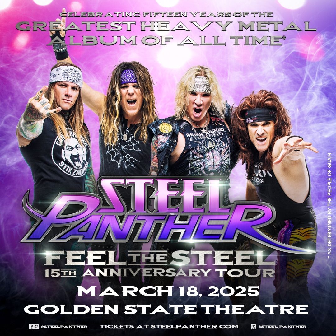 Steel Panther - Feel The Steel 15th Anniversary Tour 