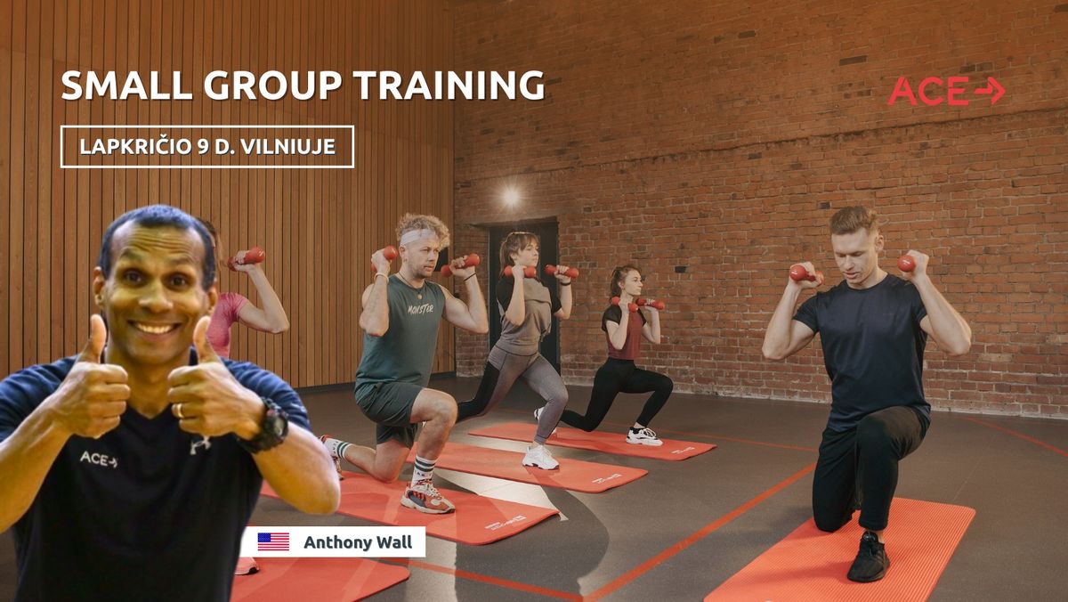 Small Group Training (Anthony Wall, USA)