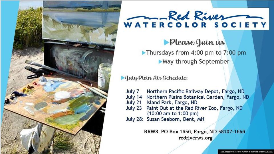 RRWS July 2022 Plein Air Paint Outs