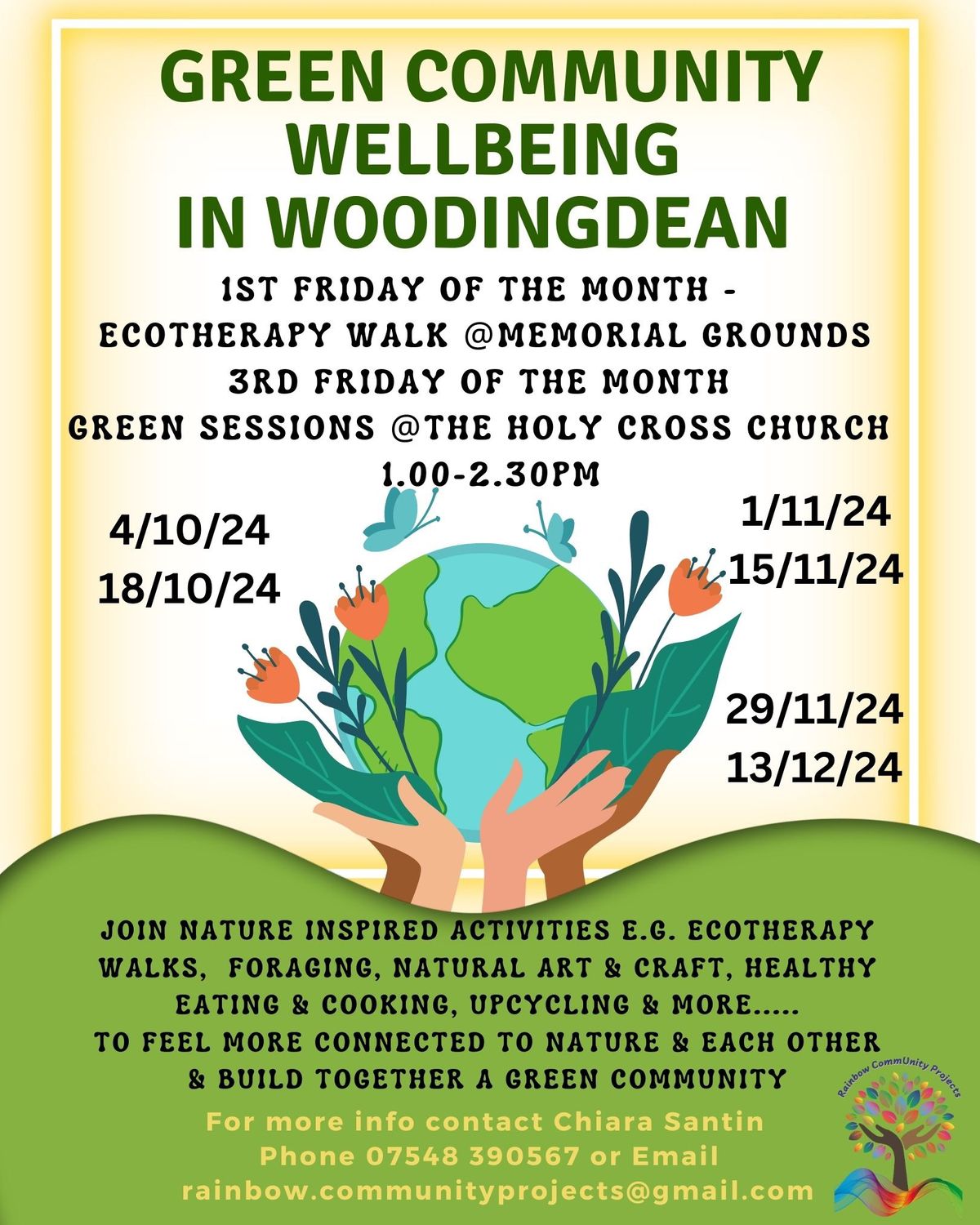 Green CommUnity Wellbeing sessions