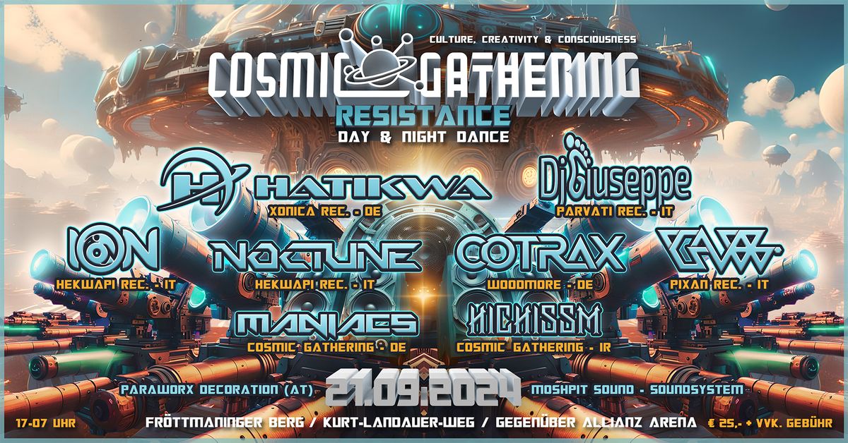 Cosmic Gathering Open Air -Resistance