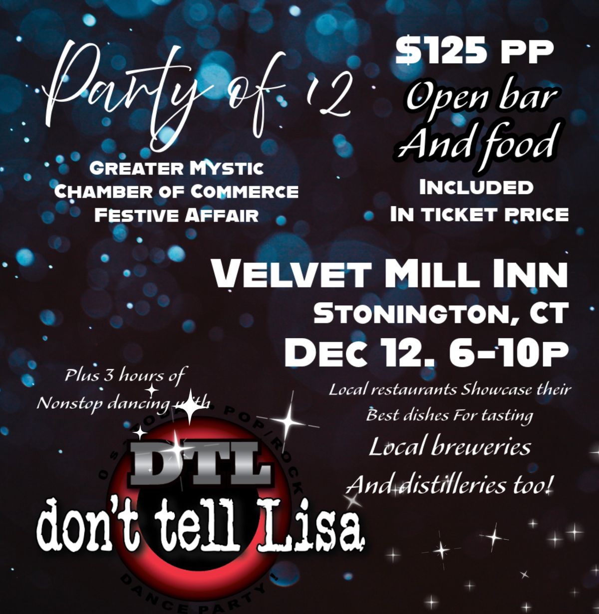 Don\u2019t Tell Lisa @ Party of 12!! 