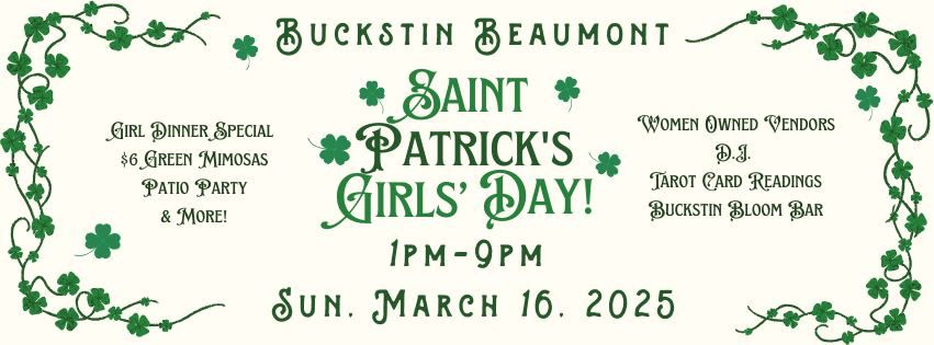 Buckstin Beaumont Saint Patrick's Girls' Day