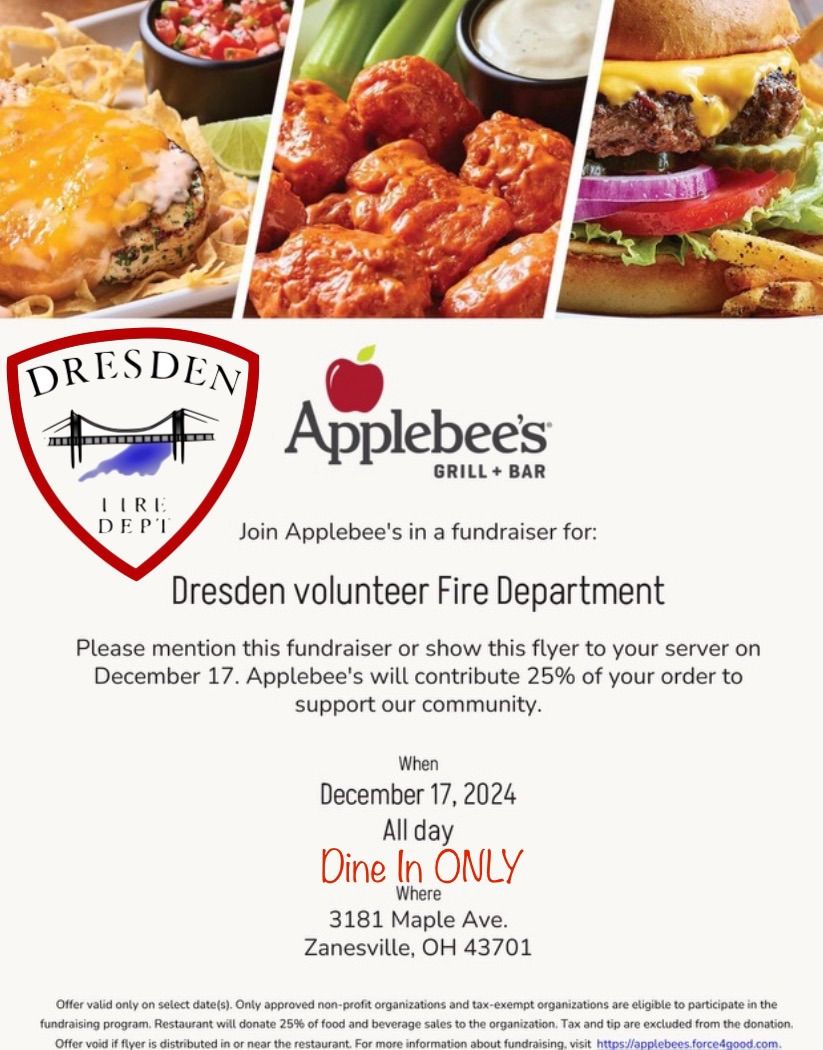 Applebees Fundraiser 