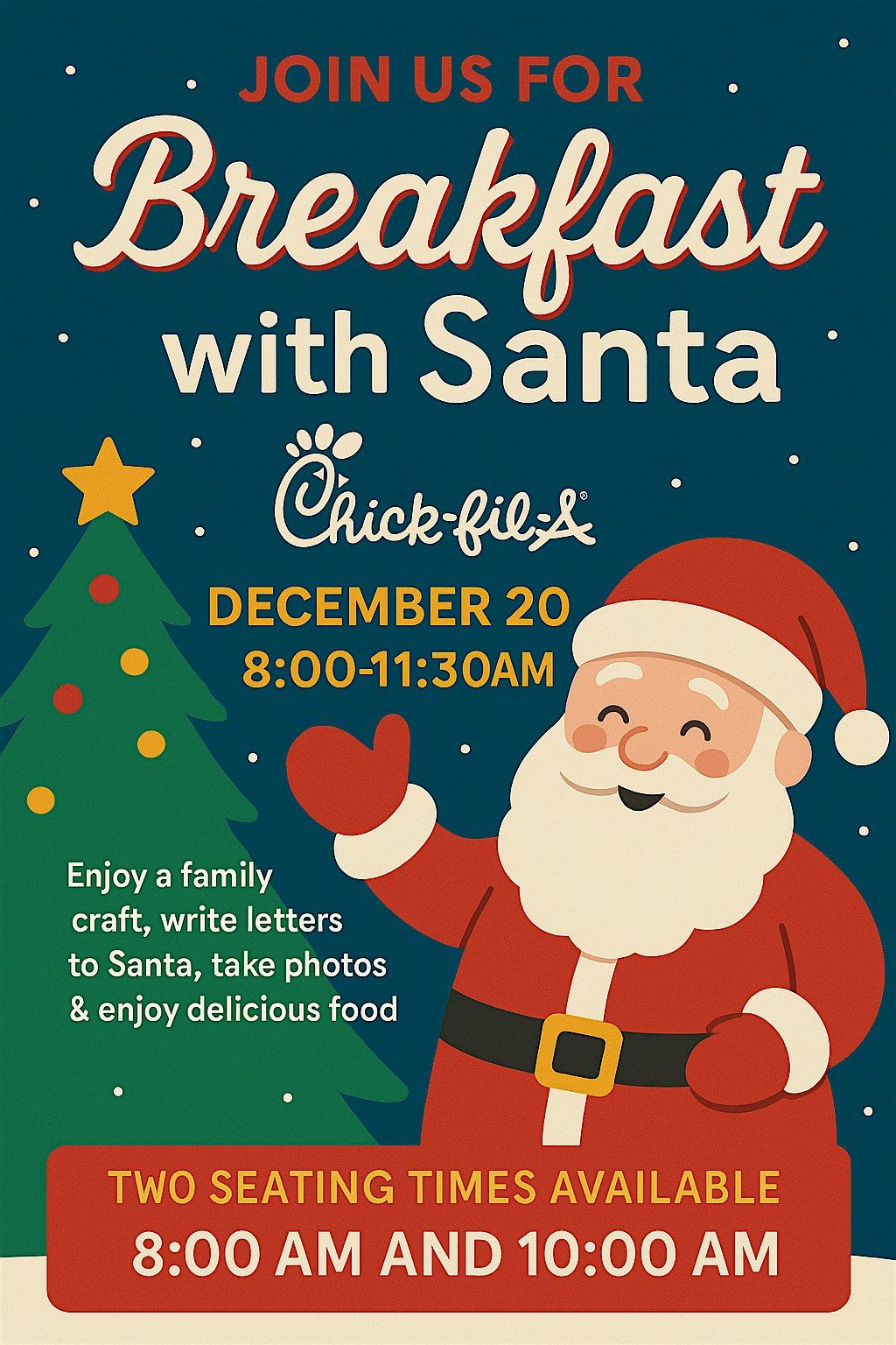Breakfast with Santa!