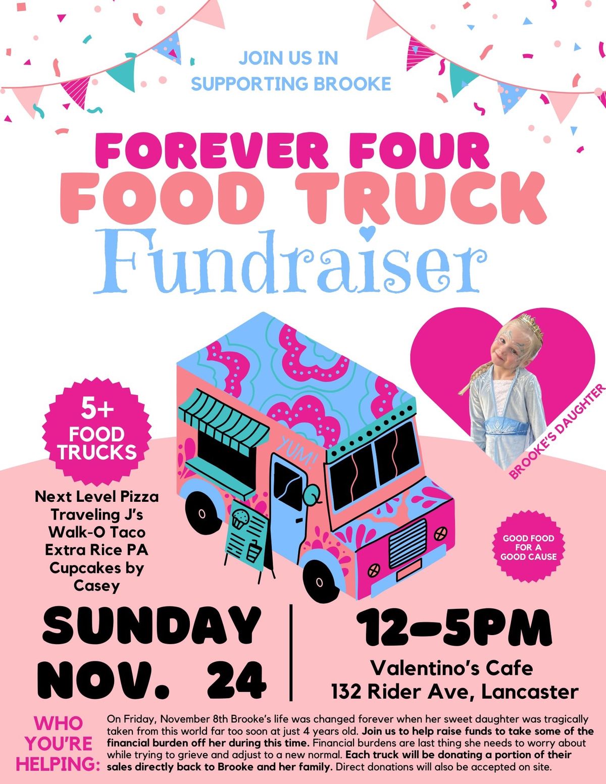 Forever Four - Food Truck Fundraiser