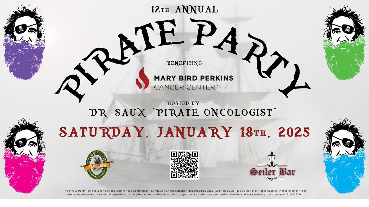 2025 Pirate Party hosted by Dr. Saux