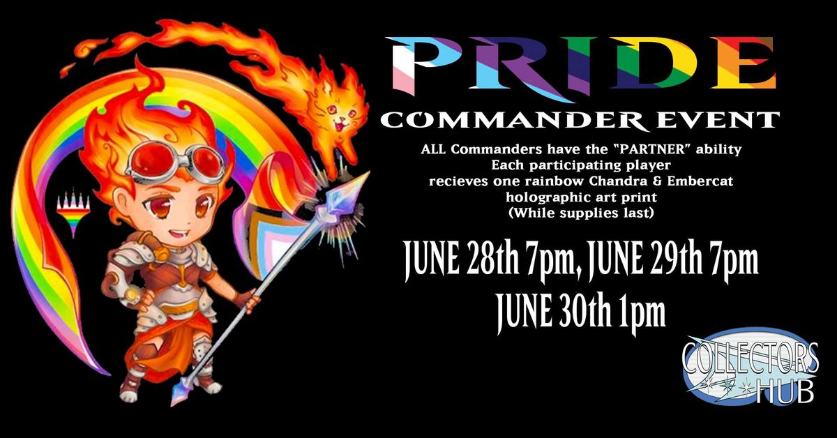 MTG Presents: PRIDE Commander Event 