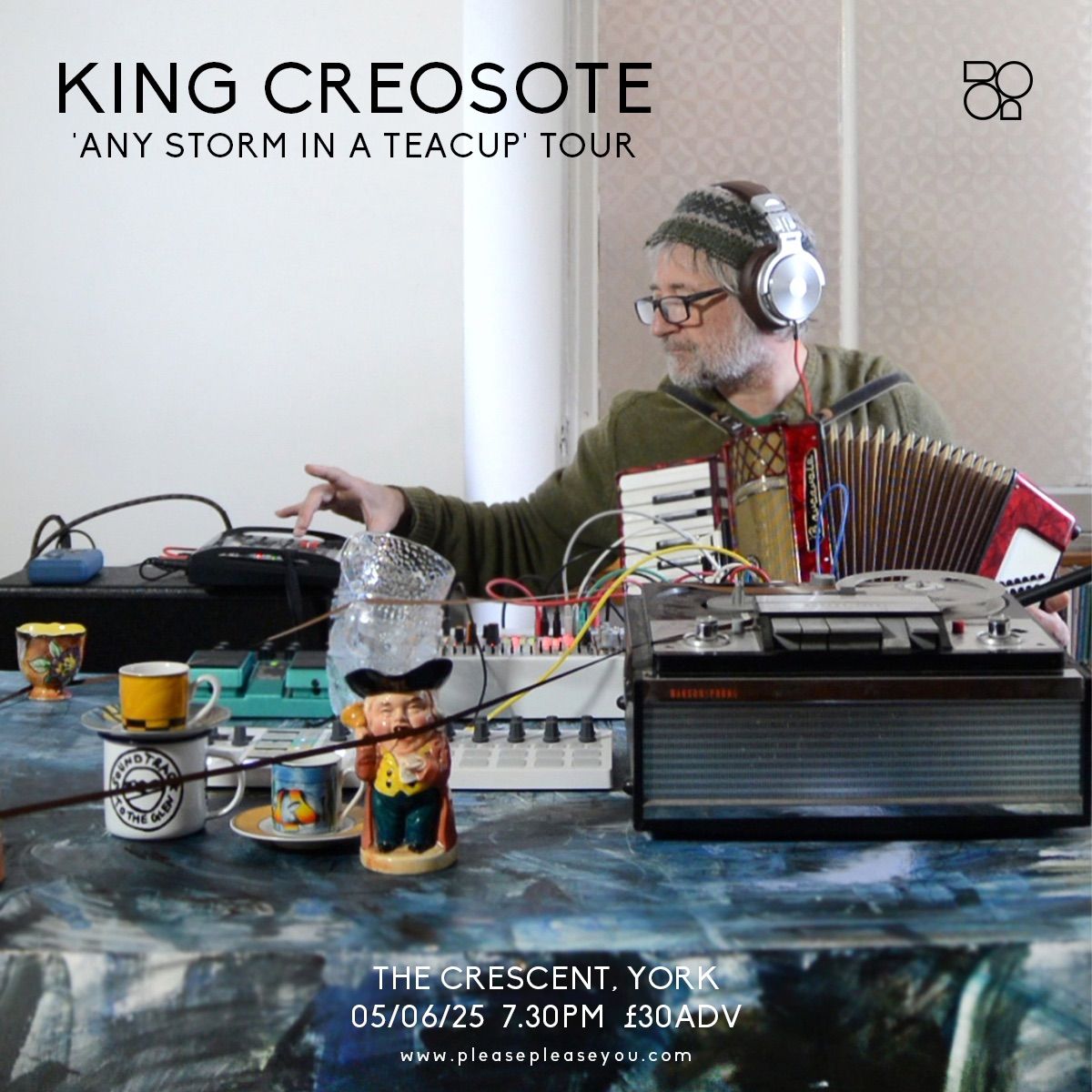 King Creosote - The Crescent, York