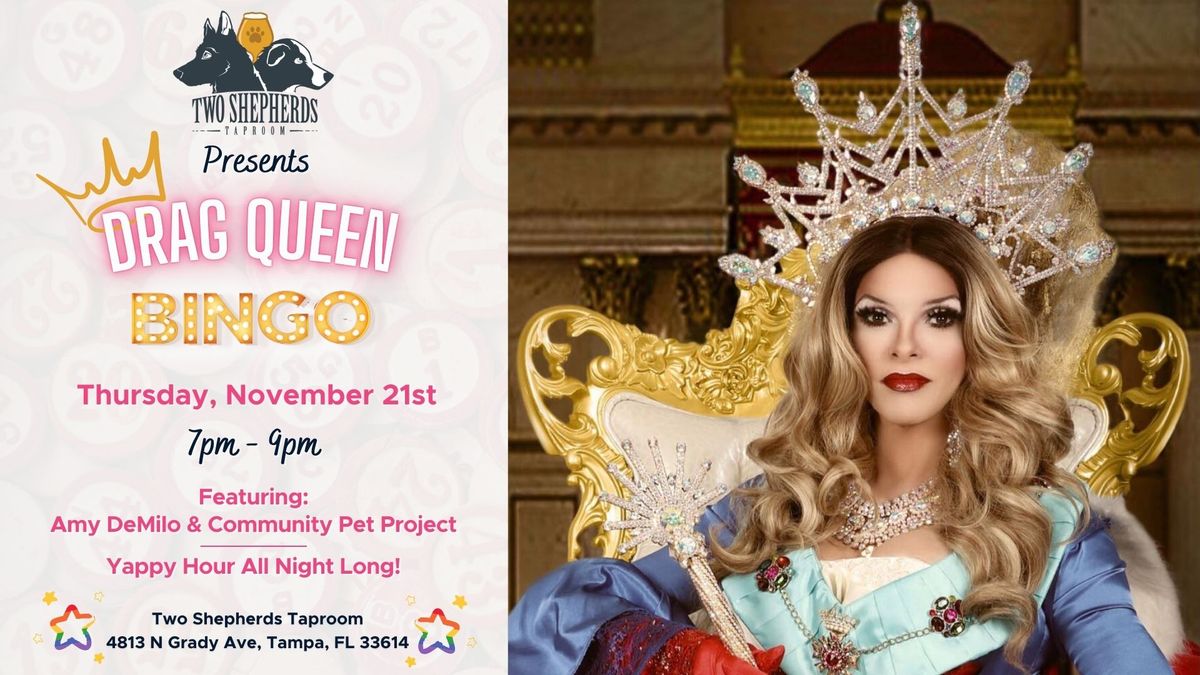 Drag Queen Bingo at Two Shepherds Taproom!