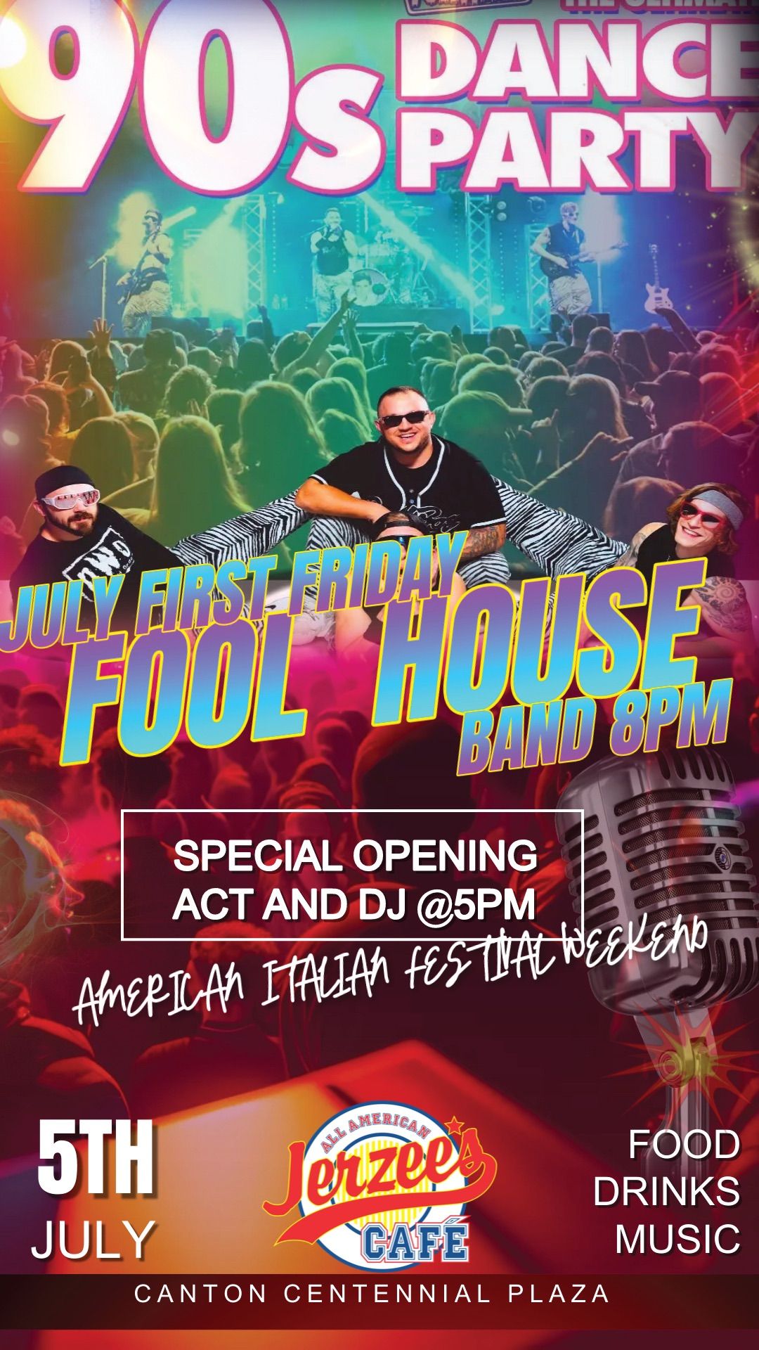 First Friday: Fool House 90\u2019s Dance Party