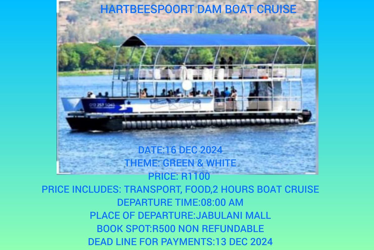 Hartbeespoort dam boat cruise