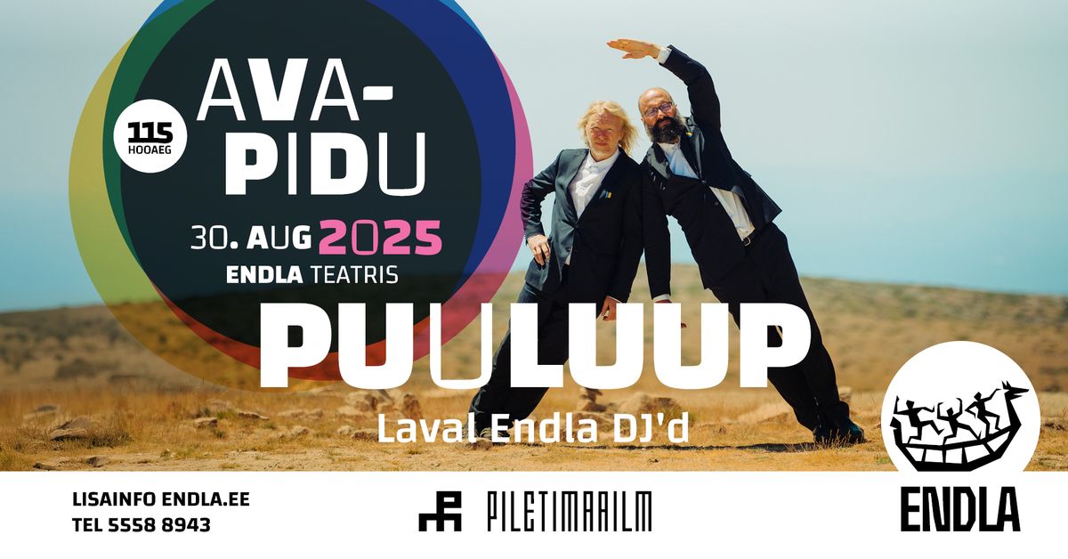 ENDLA TEATRI 115. HOOAJA AVAPIDU