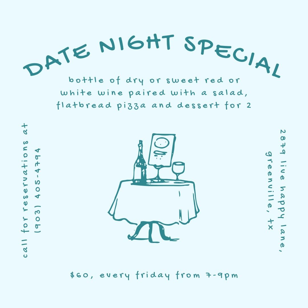 Weekly Date Night Special ?\ufe0f?