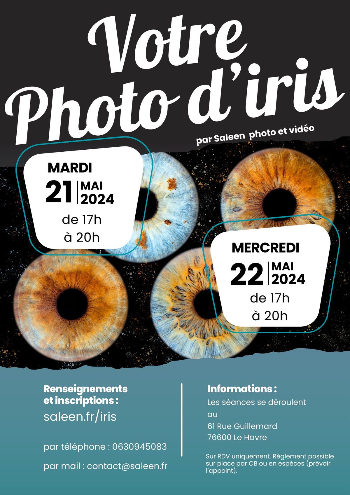 Votre photo d'iris au Havre les 21 et 22 mai 2024