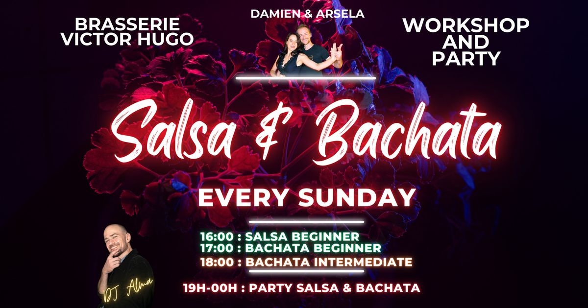 Salsa & Bachata Classes & Party Last