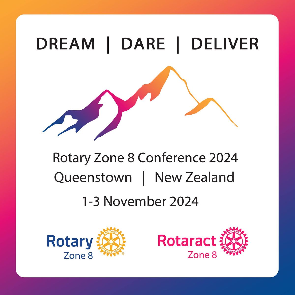 Rotary Zone 8 conference 2024