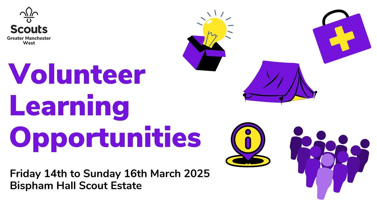 Volunteer Learning Opportunities - March 2025