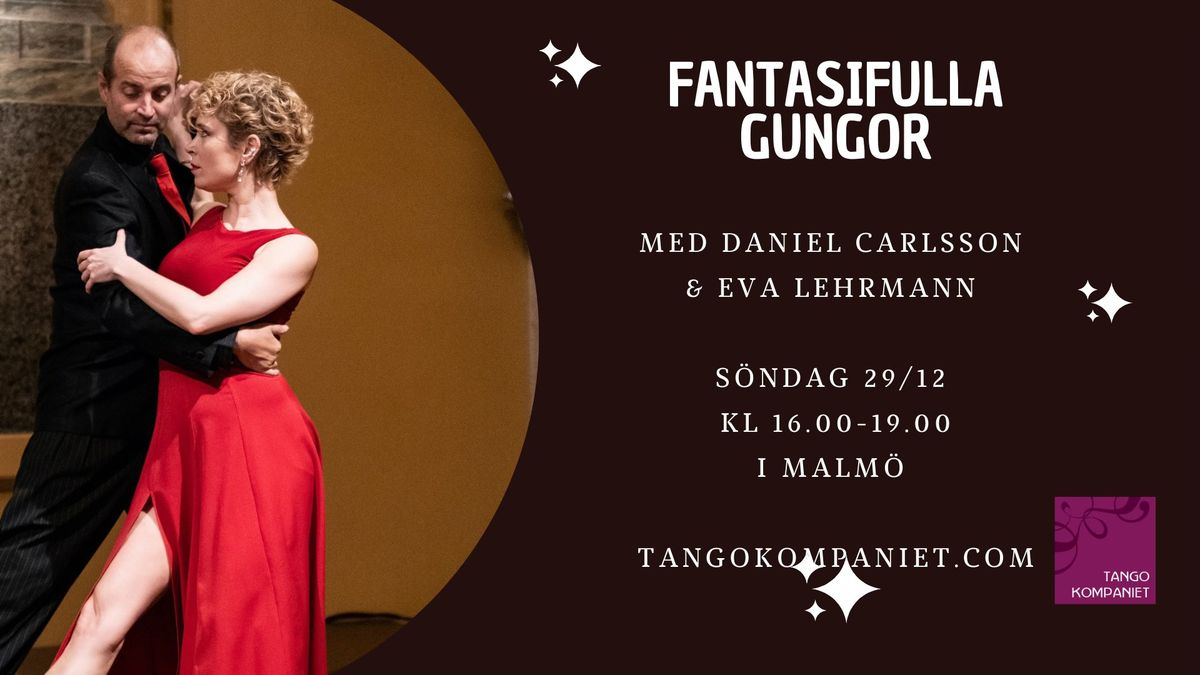 Tango workshop - fantasifulla rebotes med Daniel & Eva