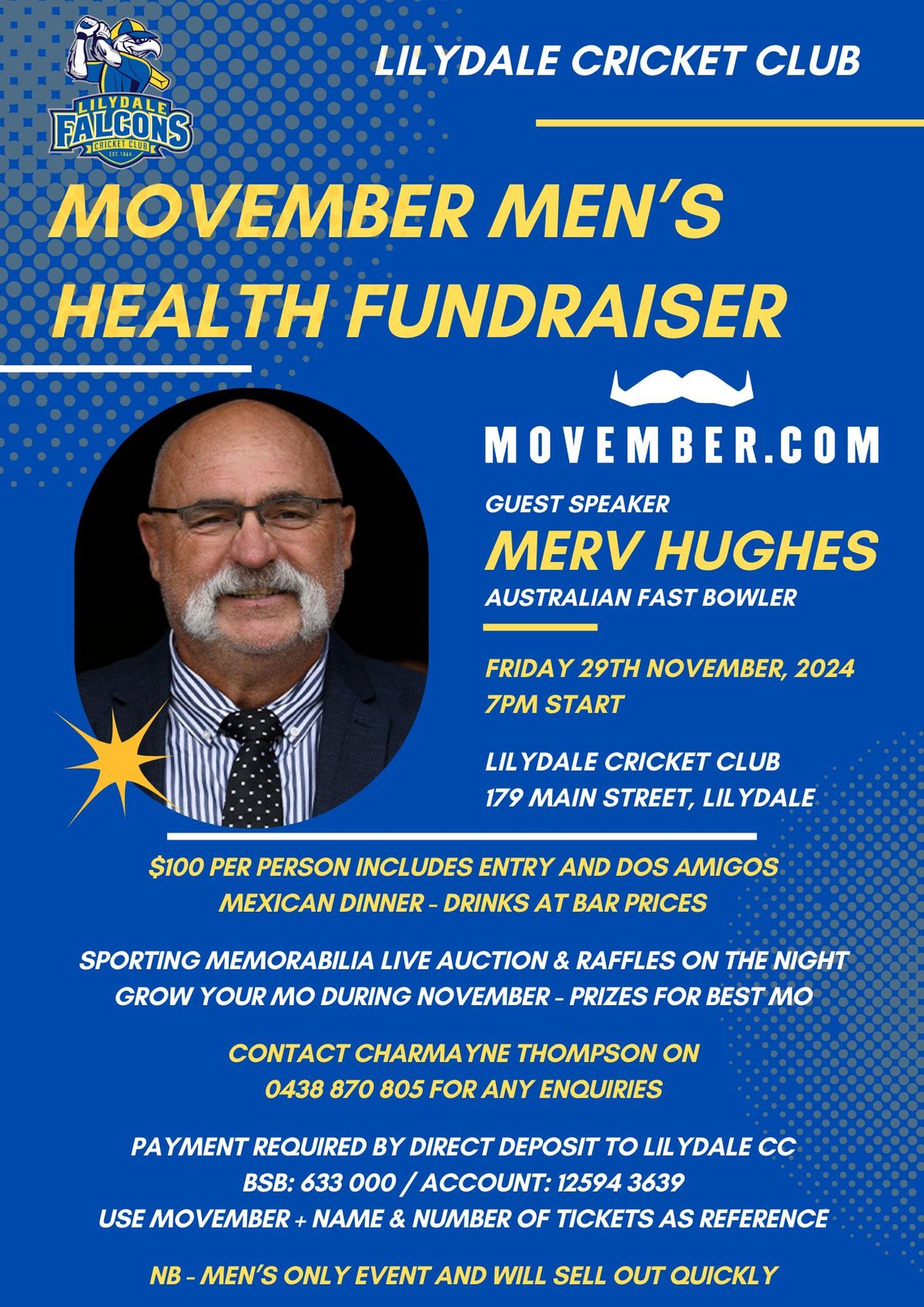 MOVEMBER WITH MERV HUGHES