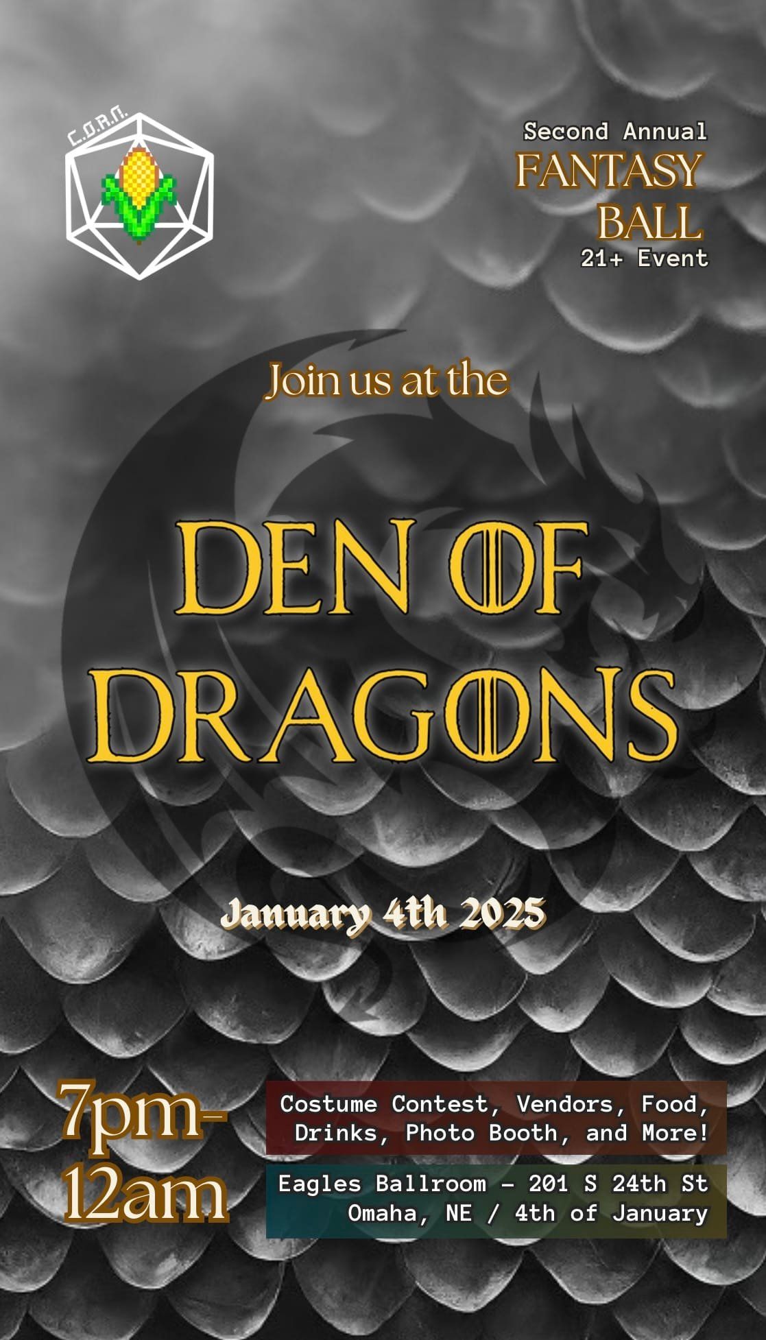 Fantasy Ball: Den of Dragons