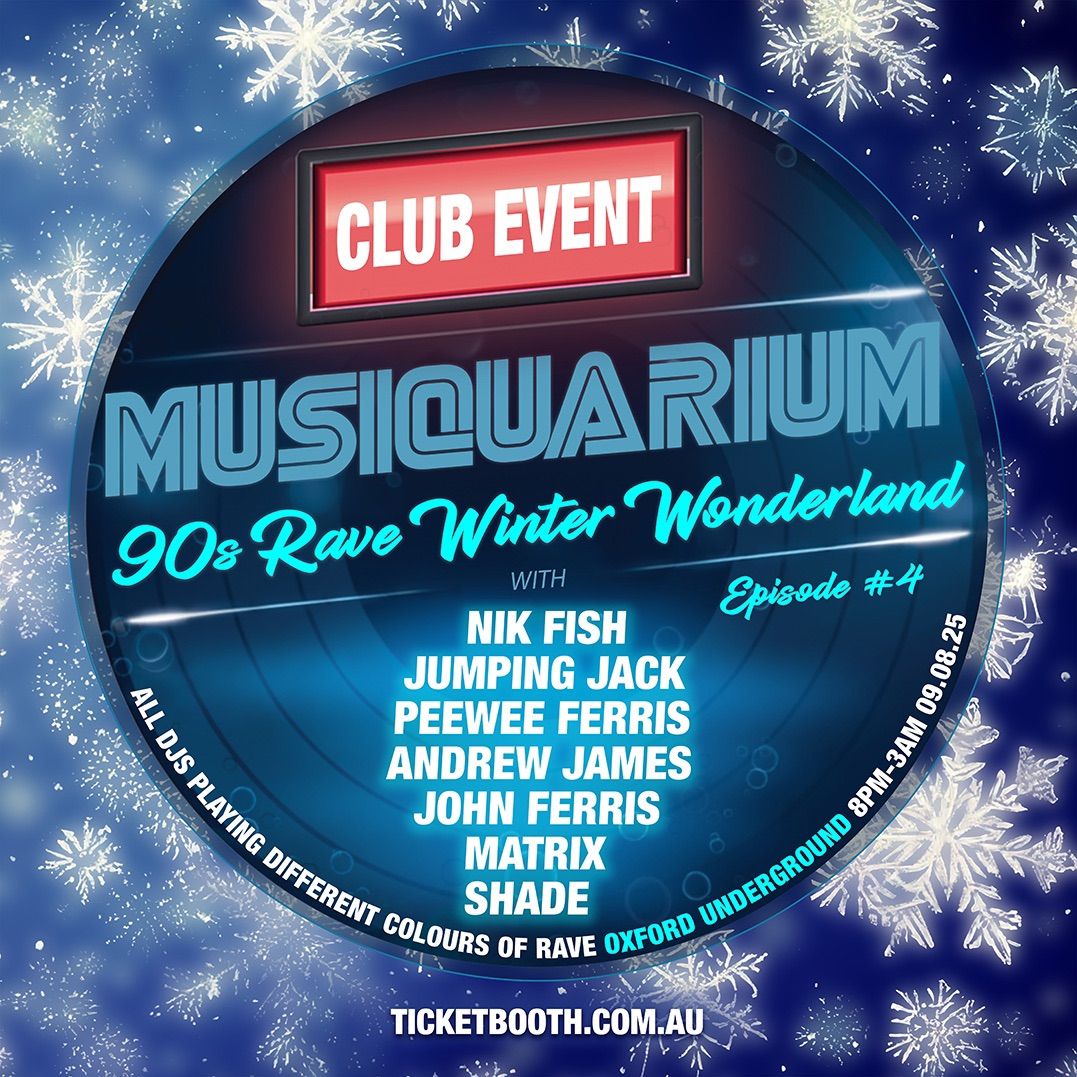 MUSIQUARIUM The Club - Episode #4 \u201890s Rave Winter Wonderland\u2019