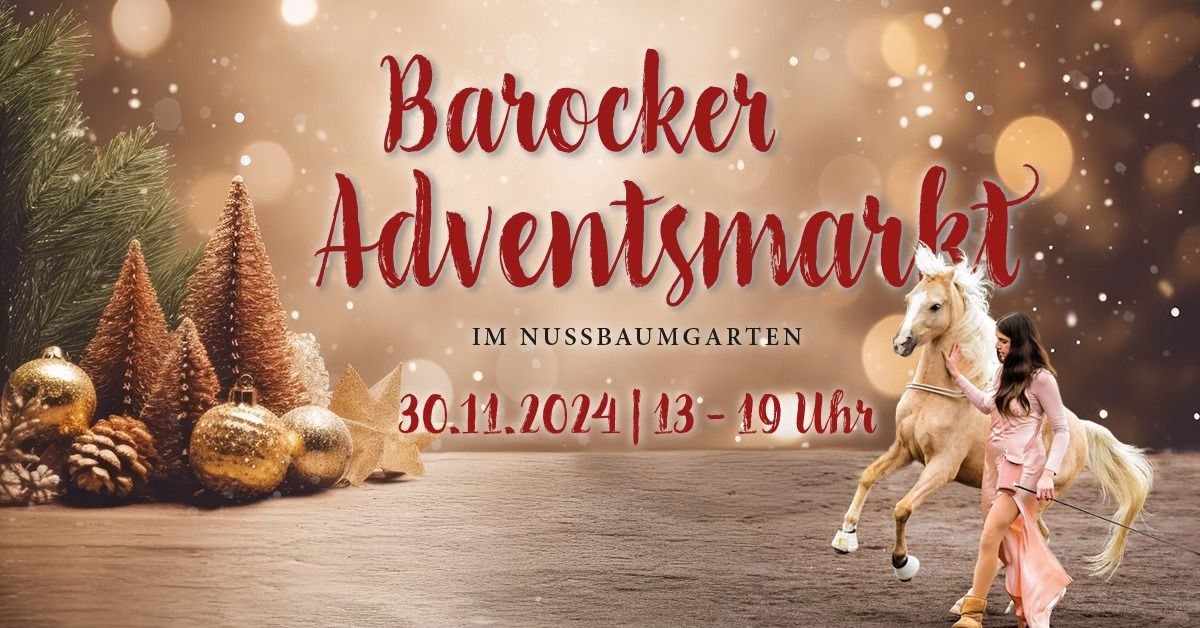 Barocker Adventsmarkt im Nussbaumgarten