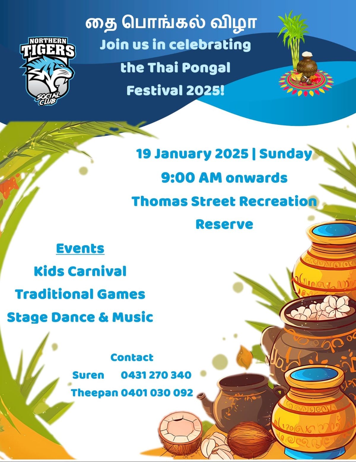 NTSC annual Thai Pongal celebrations