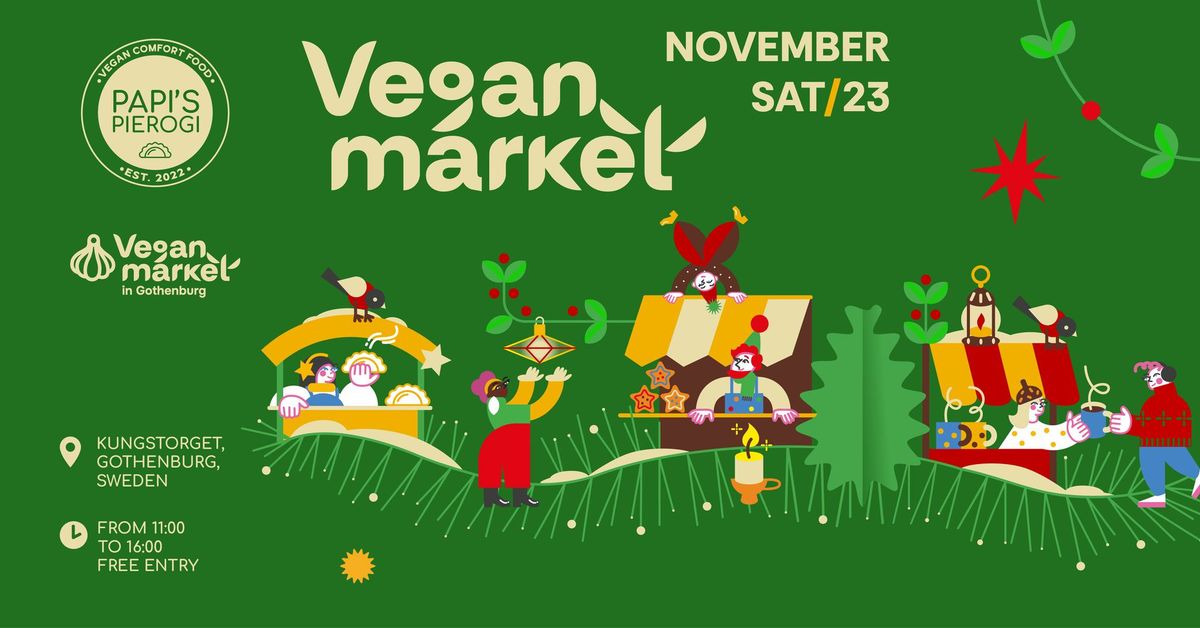 Vegan Christmas Market in Gothenburg