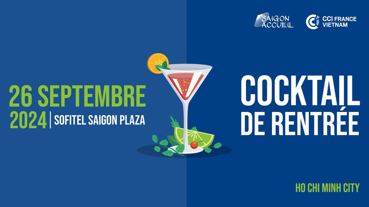 HCMC: Cocktail de rentr\u00e9e 2024